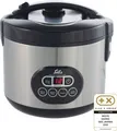 Produktbild: Solis Reiskocher & Dampfgarer, 500 W, 1,2L Volumen, Display, Timer, Beschichtung