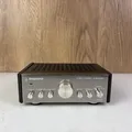 Produktbild: Renkforce E-SA9 Stereo-Verstärker Amplifier HiFi 2 x 12 W Silber Dunkel-Braun