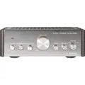 Produktbild: Renkforce E-SA9 Stereo-Verstärker 2 x 12 W Silber (metallic), Dunkelbraun