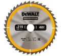 Produktbild: Kreissägeblatt für Holz 216/30 mm, 40 Zähne - DW DT1953-QZ