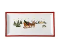 Produktbild: Platte eckig 36 cm Happy Wintertime 36x18 CM