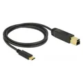 Produktbild: Delock USB-C Gen 2 - USB-B (1 m, USB 3.2 Gen 2) (83675)