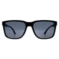 Produktbild: Emporio Armani EA4047 506381 Gummi schwarz grau polarisierte Sonnenbrille