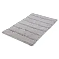 Produktbild: Kleine Wolke Badteppich Monrovia 60 x 100 cm Polyester Grau Platin