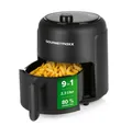 Produktbild: GOURMETmaxx Heißluftfritteuse 2,3L, Airfryer mit 60 Minuten Timer und 9 Funktionen, 1000 W, inkl. Vorheizen & Warmhalten, energiesparend & geruchsarm frittieren
