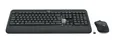 Produktbild: Logitech Tastatur und Maus Set MK540 Advanced - Arabisches Layout - Dunkelgrau