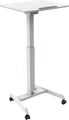 Produktbild: ROLINE 17021548 - Workstation, rollbar, höhenverstellbar, weiß