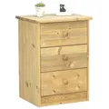 Produktbild: ebuy24 Kommode Nelly Kommode 3 Schubladen gebeitzt.