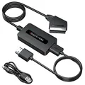 Produktbild: Scart auf HDMI Konverter mit HDMI-Kabel und ScartKabel, Männlich Scart zu HDMI Adapter