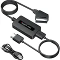 Produktbild: Vielseitiger Scart zu HDMI Konverter mit HDMI und Scart-Kabel für 720P/1080P