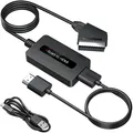 Produktbild: scart auf hdmi konverter mit hdmi-kabel und scartkabel, männlich scart zu hd