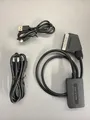 Produktbild: Scart auf HDMI Konverter mit Scart und HDMI Kabel | 24 Monate Garantie