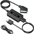 Produktbild: Scart zu HDMI Konverter, HDMI Kabel, Scart Kabel, Full HD, Schwarz