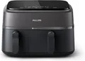 Produktbild: Philips Dual Basket Airfryer 3000-Serie, 9L, 2 Schubladen, Synch-Funktion