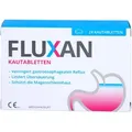 Produktbild: Fluxan Kautabletten verringert gastroösophagealen Reflux und lindert Sodbrennen, 24 St. Kautabletten