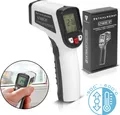 Produktbild: STAHLWERK Digitales Infrarot-Thermometer -50°C bis 600°C – Laser-Temperaturmessgerät, Pyrometer, Strahlungsthermometer für kontaktlose Messungen