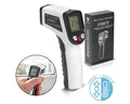 Produktbild: STAHLWERK Feuchtigkeitsmesser Infrarot-Laser-Thermometer ILT-600 ST -50C° bis, (Set, Set), Temperaturbereich von -50C° bis 600°C