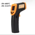 Produktbild: Infrarot Thermometer Pyrometer Temperaturmessgerät Profi IR -50°C ~600°C Laser