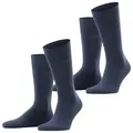 Produktbild: Esprit Socken Esprit Basic Uni 2-Pack Herren (2-Paar) mit hohem Baumwollanteil blau 43-46