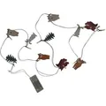 Produktbild: Star Trading - Dekorative Lichterkette mit Tiermotiven 'Forest Friends', Batterie, Holz