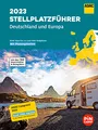 Produktbild: ADAC Stellplatzführer 2023 Deutschland und Europa: Über 6100 Stellplätze - mit rund 550 Bauernhöfen und Weingütern (ADAC CampingFührer)