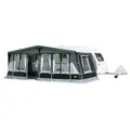 Produktbild: DWT aufblasbares Vorzelt für Wohnwagen - Prime Air II - herausnehmbare Vorder- und Seitenwände - Ganzzelt 240 cm Tiefe - Air-In-System, Größe:Gr. 71 Umlaufmaß 1006-1030 cm