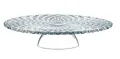 Produktbild: Nachtmann Tortenplatte Ø 32 cm, Bossa Nova, 77809, Kuchenplatte aus Kristallglas, Servierplatte für Kuchen und Torten