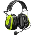 Produktbild: 3M Peltor WS ALERT X Headset, 30 dB, Bluetooth Singlepoint Technologie, Kopfbügel, kompatibel mit mobiler App, leuchtendes Gelb, MRX21A4WS6