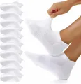 Produktbild: 10 Paar Sneaker Socken Herren Damen, Atmungsaktive Baumwolle Socken, Kurz