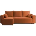 Produktbild: 4All Home Ecksofa, Rost, Holzwerkstoff, 3-Sitzer, 246x145 cm, Wohnzimmer, Sofas & Couches, Wohnlandschaften, Ecksofas