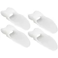 Produktbild: 4x Zehenspreizer, Zehentrenner, 2 Paar, aus Soft Gel Silikon Hallux Valgus