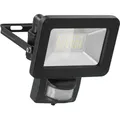 Produktbild: Led-fluter Mit Bewegungsmelder, 20w, 1700lm, 4000k, Schwarz - Goobay