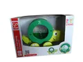 Produktbild: 🧸 Hape Nachziehschildkröte Tito E0354 – Holzspielzeug für Kleinkinder ab 12M 🧸