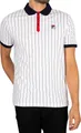 Produktbild: Fila Klassisches, gestreiftes Vintage-Poloshirt, Weiß S