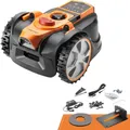 Produktbild: Lawnmaster Rasenmähroboter OcuMow®16 Rasenmäher Roboter Mähroboter ohne Begrenzungskabel, bis 300 m² Rasenfläche, (1-St., Optik-Navigation, Auto-Ladestation, Verbotene-Zone), Smarte Hindernisvermeidung, Smarte Hindernisvermeidung