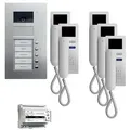 Produktbild: TCS Tür Control Videosprechanlgenset color PVU1650-0010