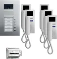 Produktbild: TCS prepack Video 5 Tasten AVU+IVH3222 UP, PVU1650-0010