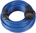 Produktbild: SK-VL 25M SS - BREMAXX Verlängerungskabel 25 m Kabel in blau
