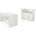 Produktbild: BABYZIMMER-SET Maren mit breiter Wickelkommode 2-teilig