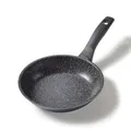 Produktbild: STONELINE Bratpfanne 20 cm, Pfanne Induktion geeignet, Antihaftbeschichtung mit echten Steinpartikeln beschichtet, Brat- & Universalpfannen aus Aluguss, Grau
