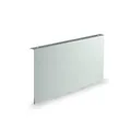 Produktbild: Fahnenschild neutral 30,2 x 15,2 x 2,0 - Zur Deckenmontage - Für Folienschilder 30,0 x 15,0 - Aluminium hart