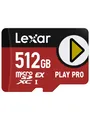 Produktbild: Lexar microSD Express PLAY Pro - 900MB/s - 512GB