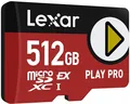 Produktbild: Lexar Memory Card PLAY Pro Fast MicroSD Express 7.1 512GB V30 U3 A2