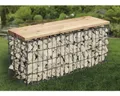 Produktbild: Gartenbank bellissa Gabione 100 x 30 x 46 cm
