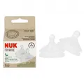 Produktbild: 4008600419549 NUK Smoczek do butelki silikonowy rozm.. L Nature op.2 szt. 101240