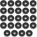 Produktbild: 24 Gummifüße 38x10 stahlverstärkt Adam Hall 4906 Gummifuß Gerätefüße Gehäusefüße