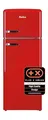 Produktbild: Amica KGC 15630 R Retro Kühl-/Gefrierkombination / Chili Red (Rot) / 144cm (H) x 55cm (B) x 62cm (T) / Retro-Design / Kühlschrank mit Gefrierfach