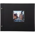 Produktbild: goldbuch Schraubalbum Bella Vista 30x25 40 schwarze Seiten schwarz 1 Stück