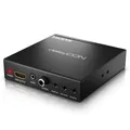 Produktbild: deleyCON SCART zu HDMI Konverter mit Audio Extractor SCART + HDMI Eingang auf HD