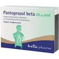 Produktbild: Pantoprazol beta 20 mg acid Tabletten 10 St